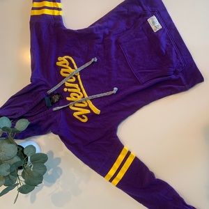 A Vikings hoodie